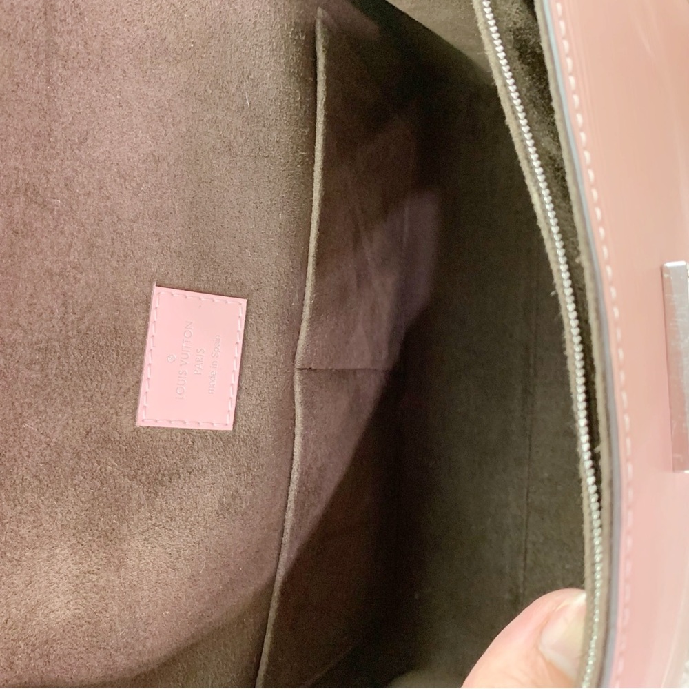 Louis Vuitton Cluny MM Epi Leather Top Handle shoulder Bag Pink Rose Bellarine - Picture 9 of 16